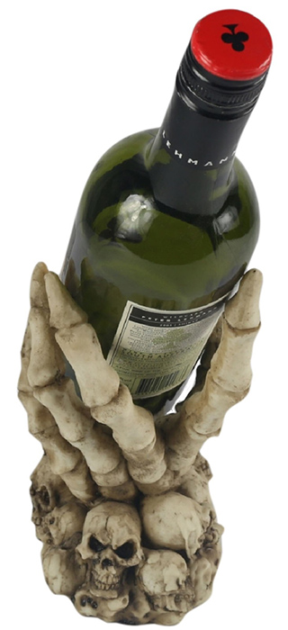 Skeleton Hand Bottle Holder
